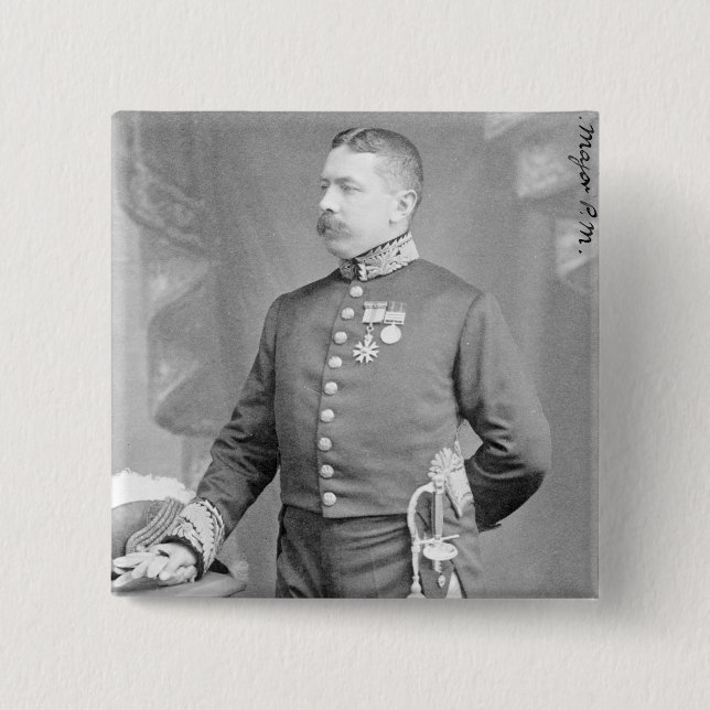 Brigadegeneral Sir Percy Molesworth Sykes Button (Vorderseite)