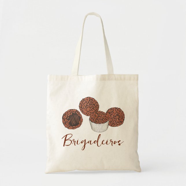 Brigadeiros Brazilian Chocolate Truffles Dessert Tragetasche (Vorne)