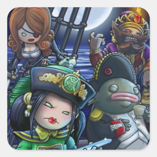 Brigand King Stickers (Vorderseite)