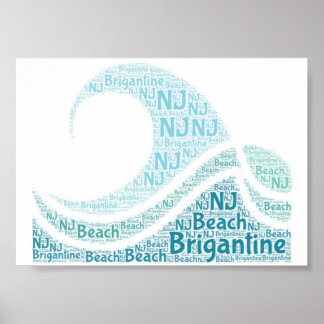 Brigantin, originales NJ-Poster Poster