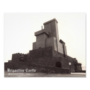 Brigantine-Schloss-Wiedergabe-Foto Fotodruck