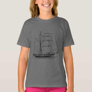 Brigantine Ship T-Shirt