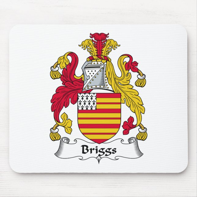 Briggs-Familienwappen Mousepad (Vorne)
