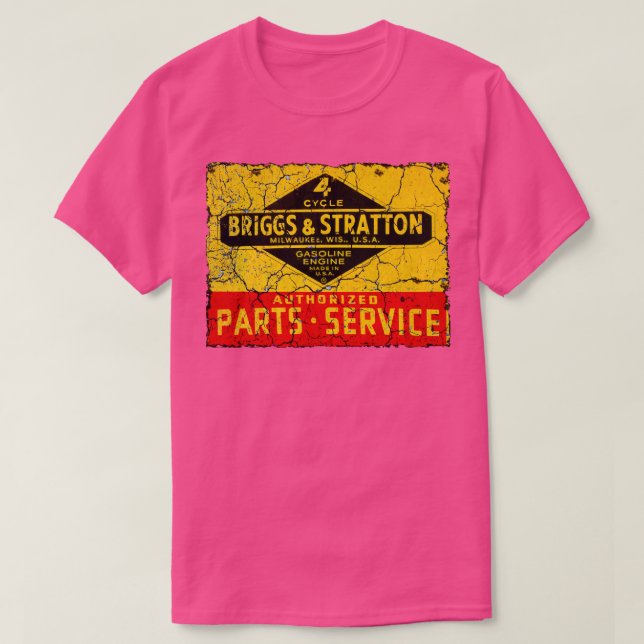 Briggs und Stratton kleine Motoren T-Shirt (Design vorne)