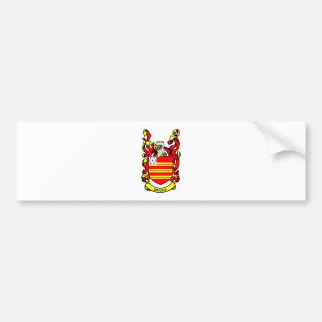 BRIGGS-Wappen Autoaufkleber (Vorne)