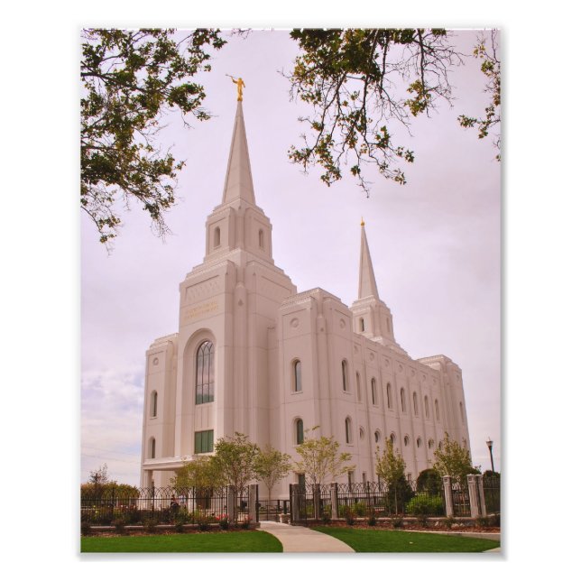 Brigham City LDS Temple Fotodruck (Vorne)