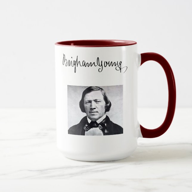 Brigham Young Tasse (Rechts)