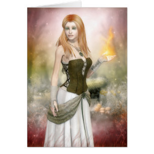 Brighid Gruß-/Anmerkungs-Karte