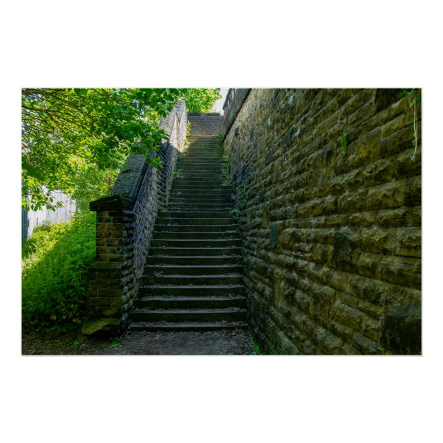 Brighouse Steps - West Yorkshire Poster (Vorderseite)