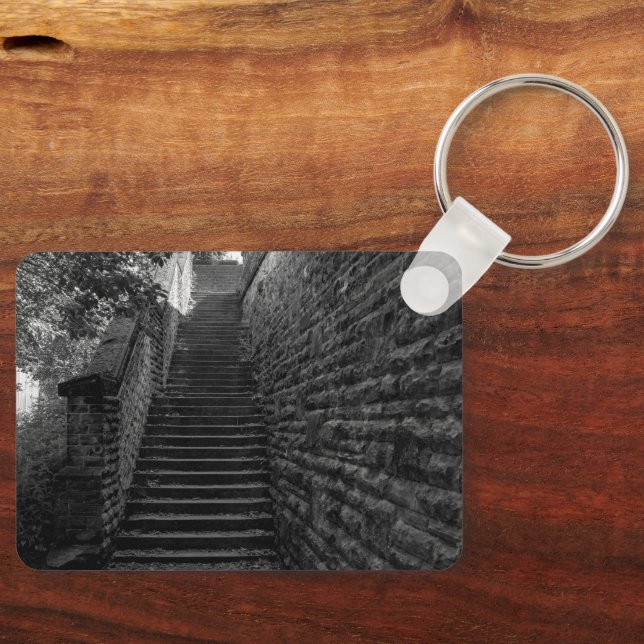 Brighouse Steps - West Yorkshire Schlüsselanhänger (Vorderseite)