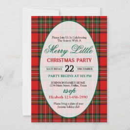 Bright and Colorful Christmas Party Invitation Einladung