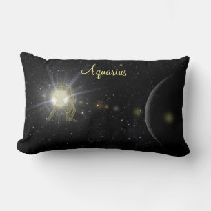 Bright Aquarius Lendenkissen