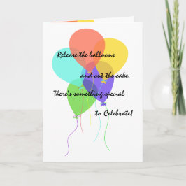 Bright Balloons 60. oder JEDES ALTER Geburtstags G Karte