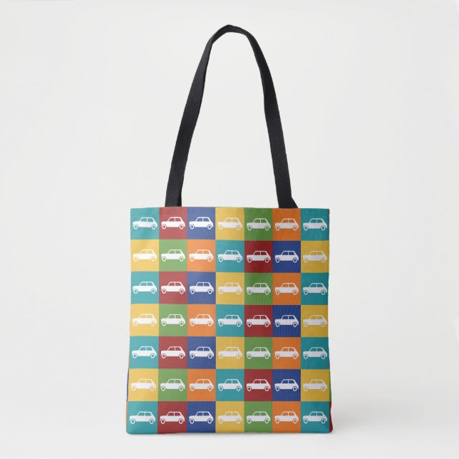 Bright Basics Schachbrett Mini Cooper (Vorderseite)