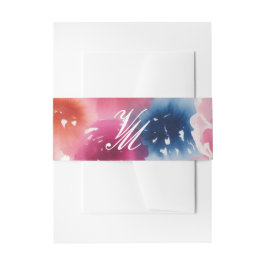 Bright Bloom Blossom Hochzeit Einladungsbanderole