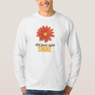 Bright Bloom – Uplifting Floral Quote Art T-Shirt