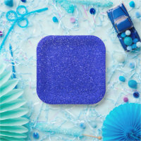 Bright Blue Glitzer