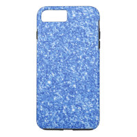 Bright Blue Glitzer Textur Muster