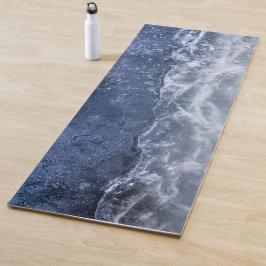 Bright Blue Ice Foto Yogamatte