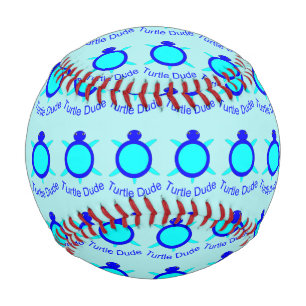 Bright Blue Turtle Typ Baseball