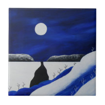 Bright Blue Winter Southwest Wüste Weihnachten