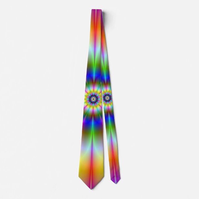 Bright Blume Neck Tie Krawatte (Vorderseite)