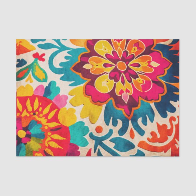 BRIGHT BOHEMIA blendendes Degustationspapier Seidenpapier (Vorderseite)