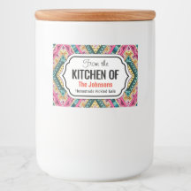 Bright Boho abstrakte Stammesmuster