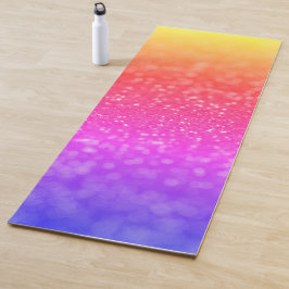 Bright Bokeh Glitzer Yoga Mat Yogamatte