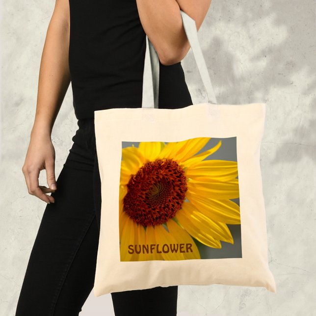 Bright Bold Sonnenblume Tragetasche (Von Creator hochgeladen)