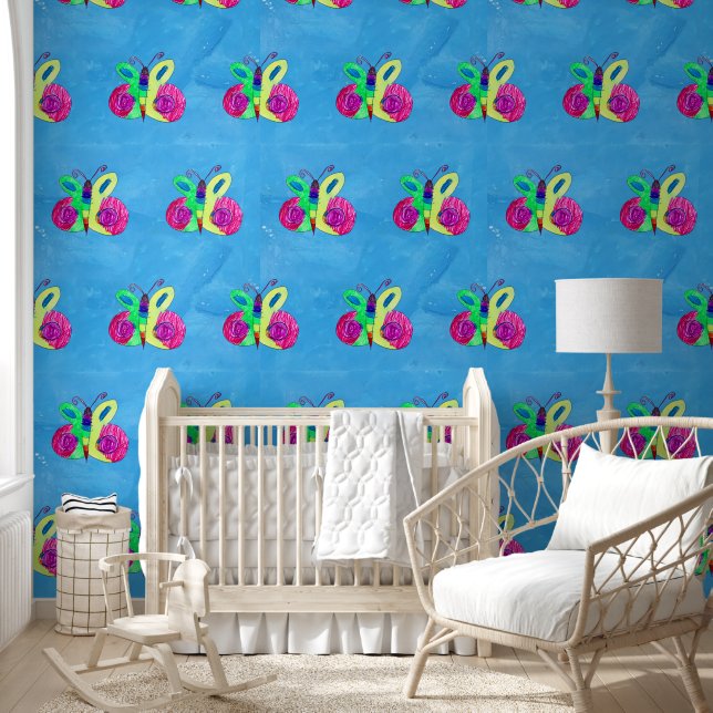 Bright Butterfly Tapete (Kinder)