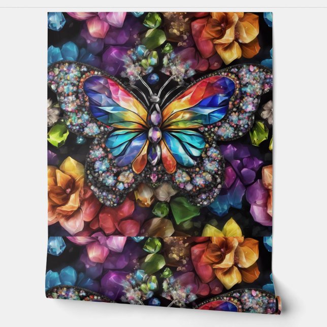 Bright Butterfly Tapete (Abrollen)