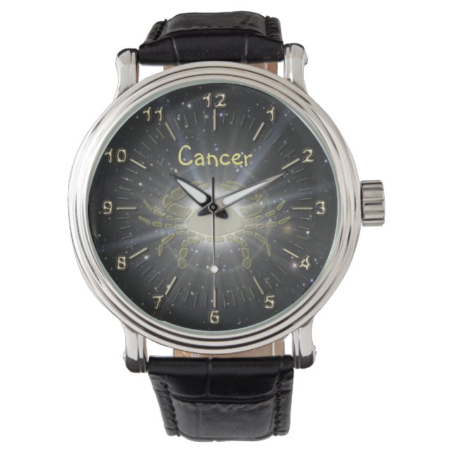 Bright Cancer Armbanduhr (Vorderseite)