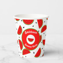 Bright Cheerful Watermelons Summer Party