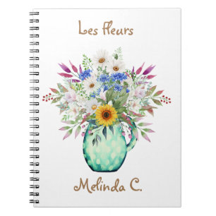 Bright & Cheful Summer Blume Notebook Notizblock
