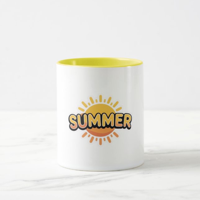 Bright & Cheful Sunshine Coffee Cup Tasse (Zentrum)