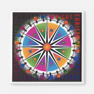 Bright Christmas Magnet