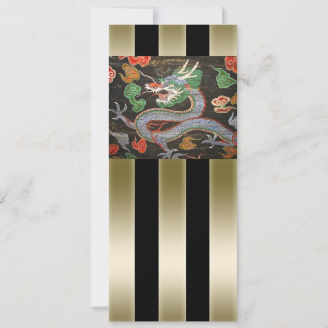 Bright Colorful Asian Dragon (Vorderseite)