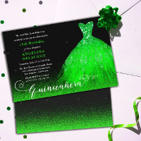 Bright Emerald Green Spanish Gown Quinceañera