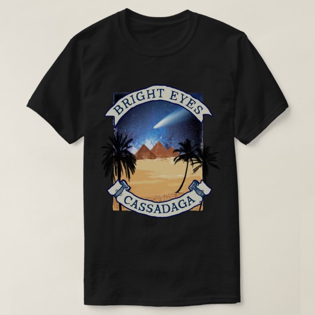 Bright Eyes Cassadaga Live-Album Art Classic T-Shirt (Design vorne)