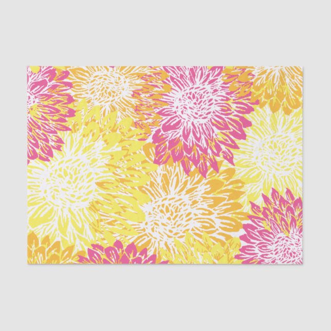 Bright Floral Seidenpapier (Vorderseite)
