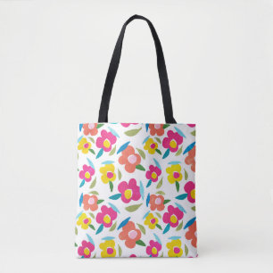 Bright Florals auf Weiß