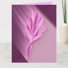 Bright flower. karte