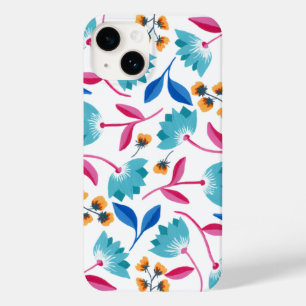 Bright Folk Art Floral Muster Case-Mate iPhone 14 Hülle