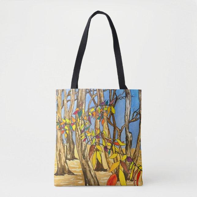 Bright Forest Tote Bag (Vorderseite)