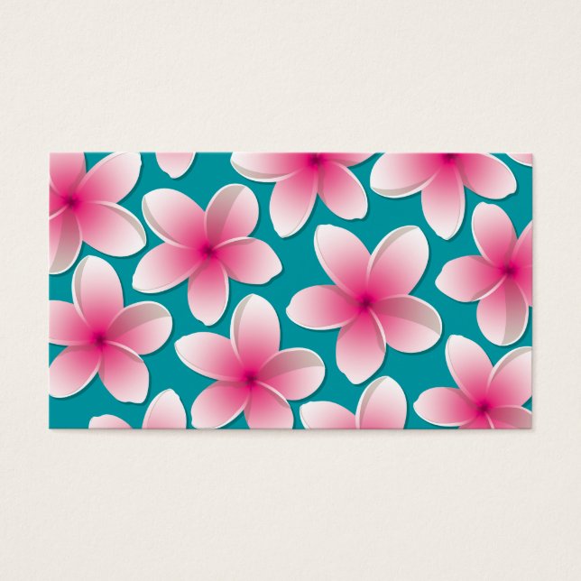 Bright Frangipani/ Plumeria flowers (Vorderseite)