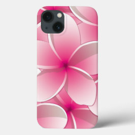 Bright Frangipani/ Plumeria flowers Case-Mate iPhone Hülle