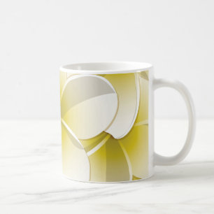 Bright Frangipani/ Plumeria flowers Tasse