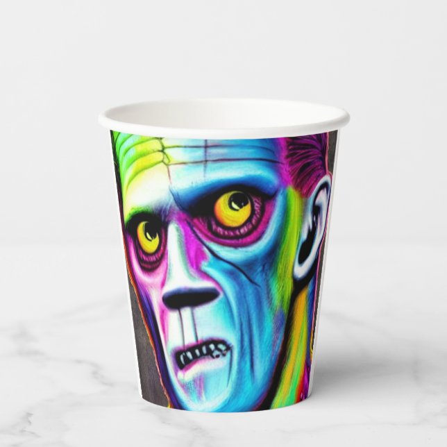 Bright Frankenstein Pappbecher (Rückseite)