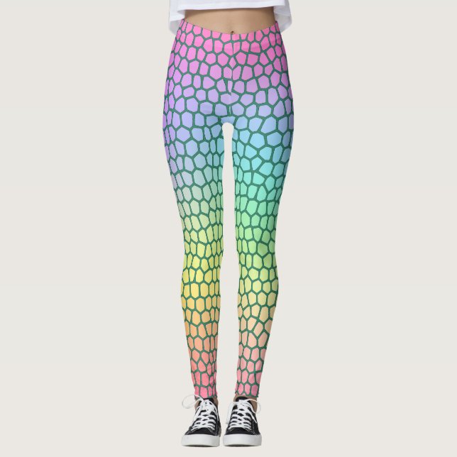 BRIGHT FUN AKTIVE LEGGINGS NEU (Vorderseite)